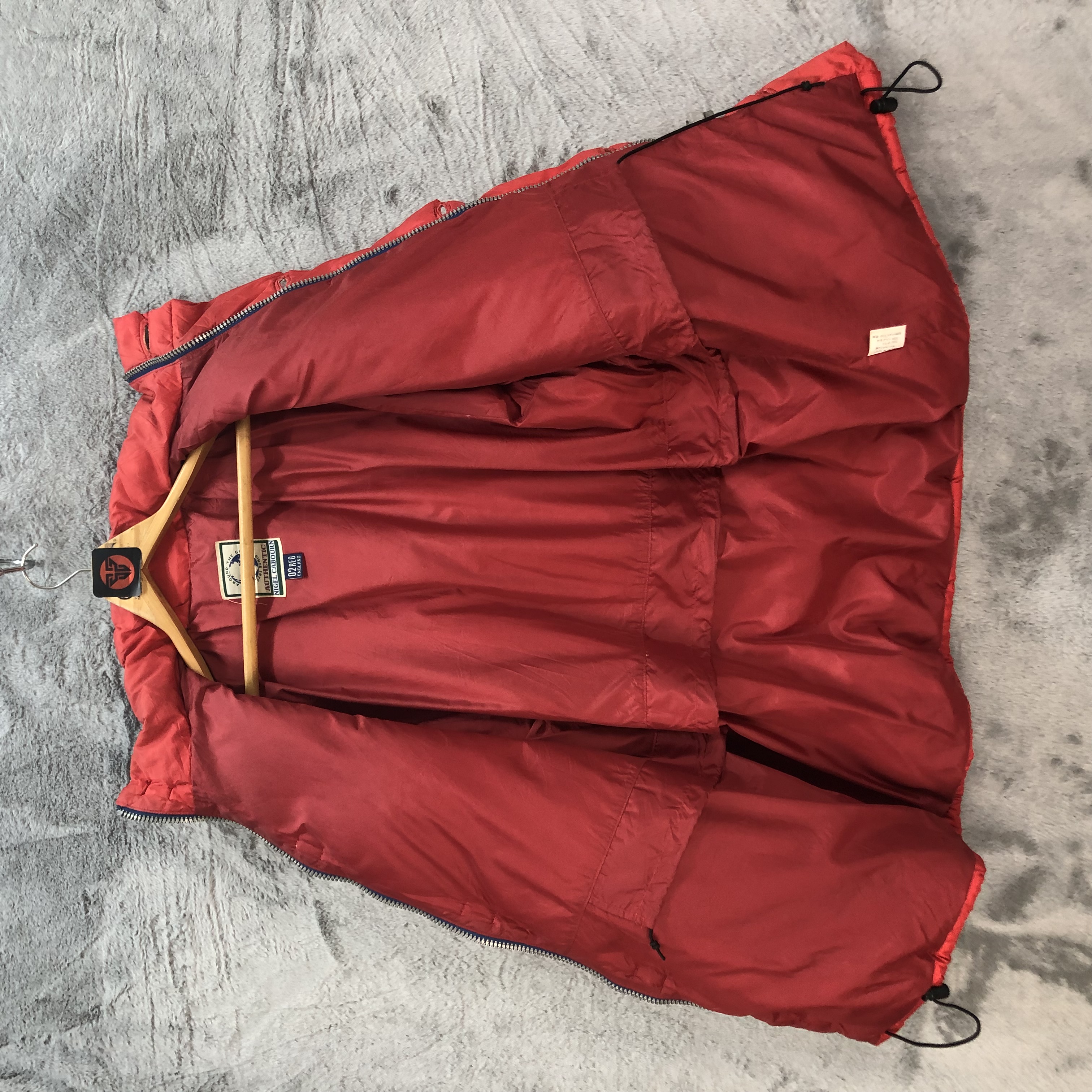 NIGEL CABOURN RED DOWN PUFFER JACKET #6553-73 - 12
