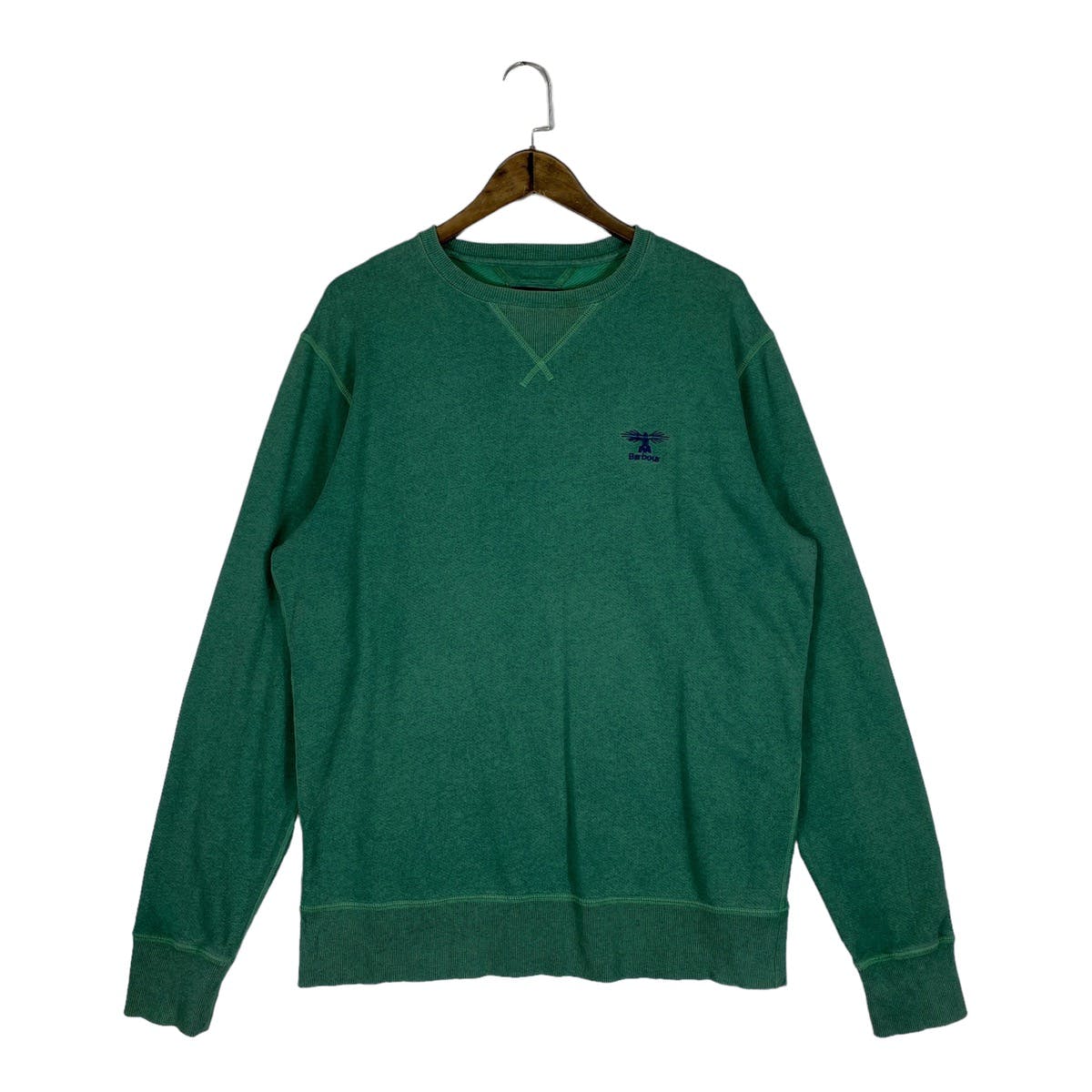 Vintage Barbour Sweatshirt Crewneck Made In Portugal - 2