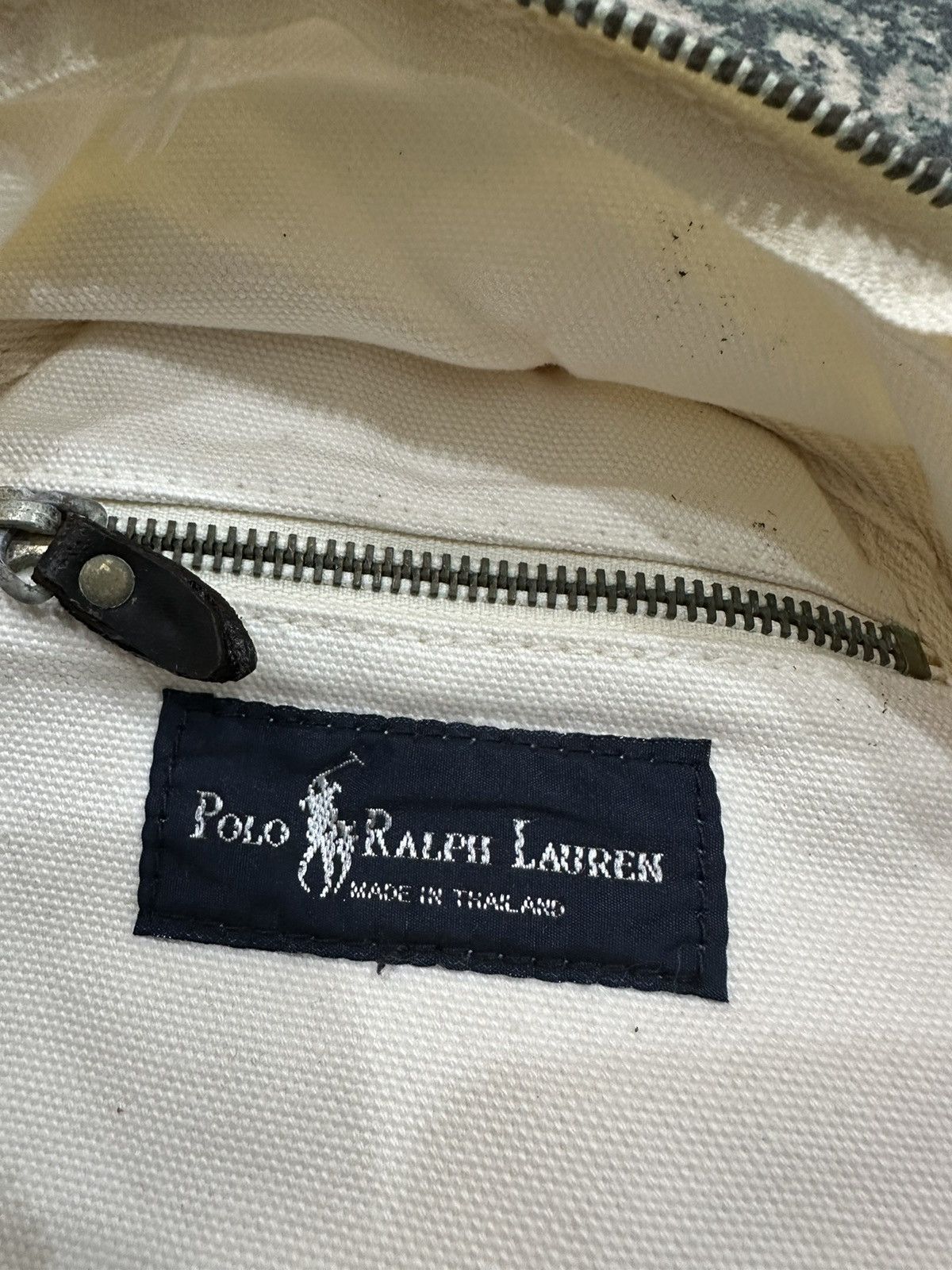 Polo Ralph Lauren - Vintage Polo Bear Ralph Lauren Heavy Cotton Backpack - 14