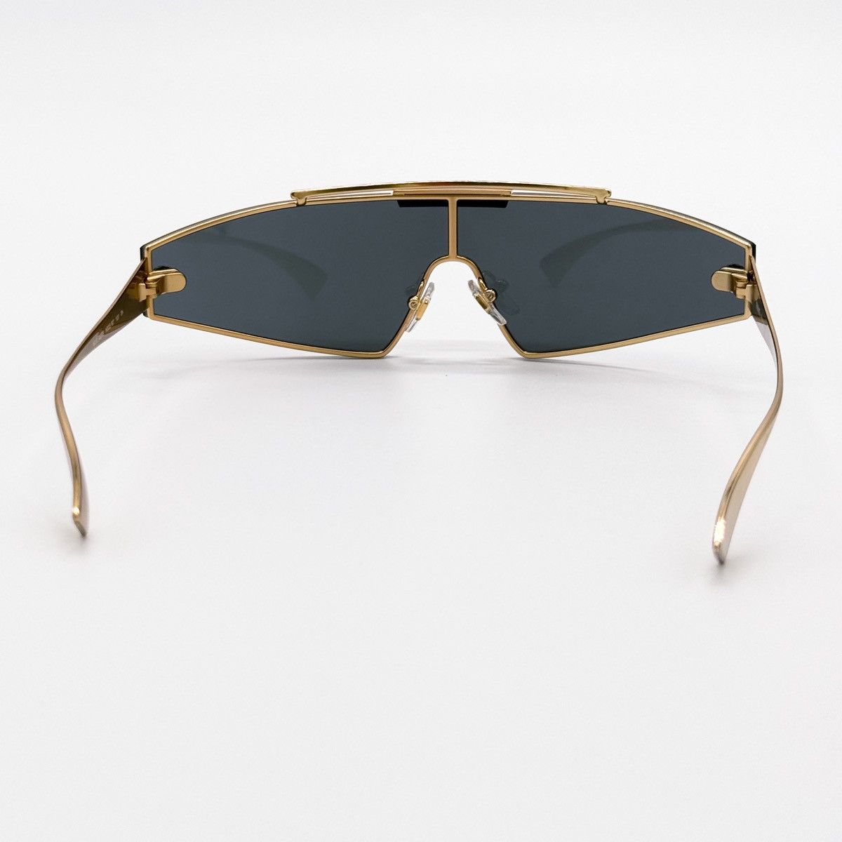 NEW VERSACE VE2265 1002/87 SHIELD MOD 2265 GOLD SUNGLASSES - 13