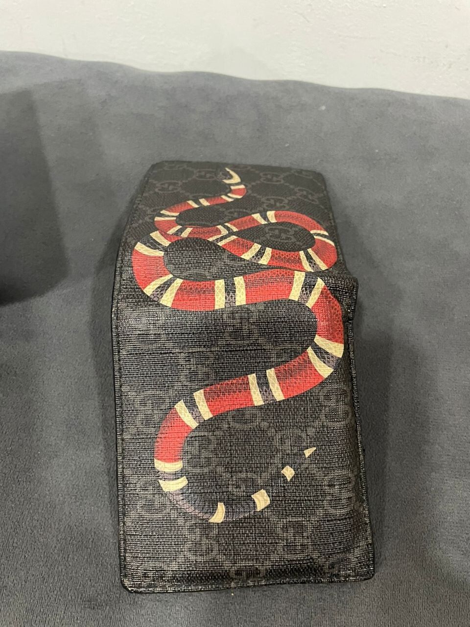 Authentic Gucci Snake Men Bifold Wallet - 8