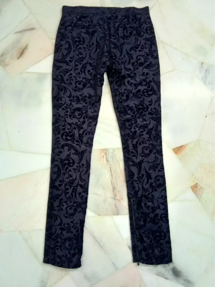 Ksubi floral print ankle zippers casual pants - 2