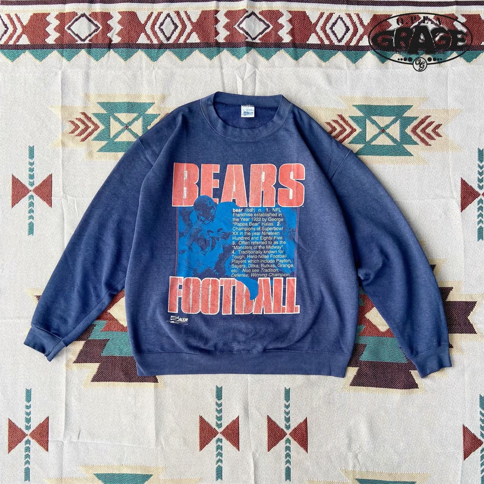 Crewneck Chicago Bears vintage 1991 Salem Sportwear - 1