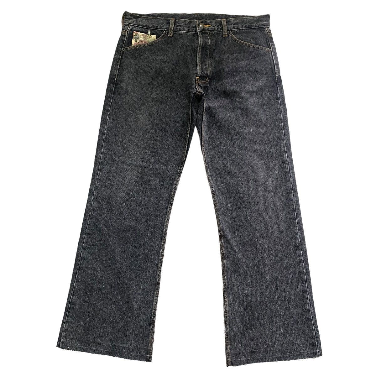 SS03 Julius Denim Flare Jeans 'For Tomorrow' - 2