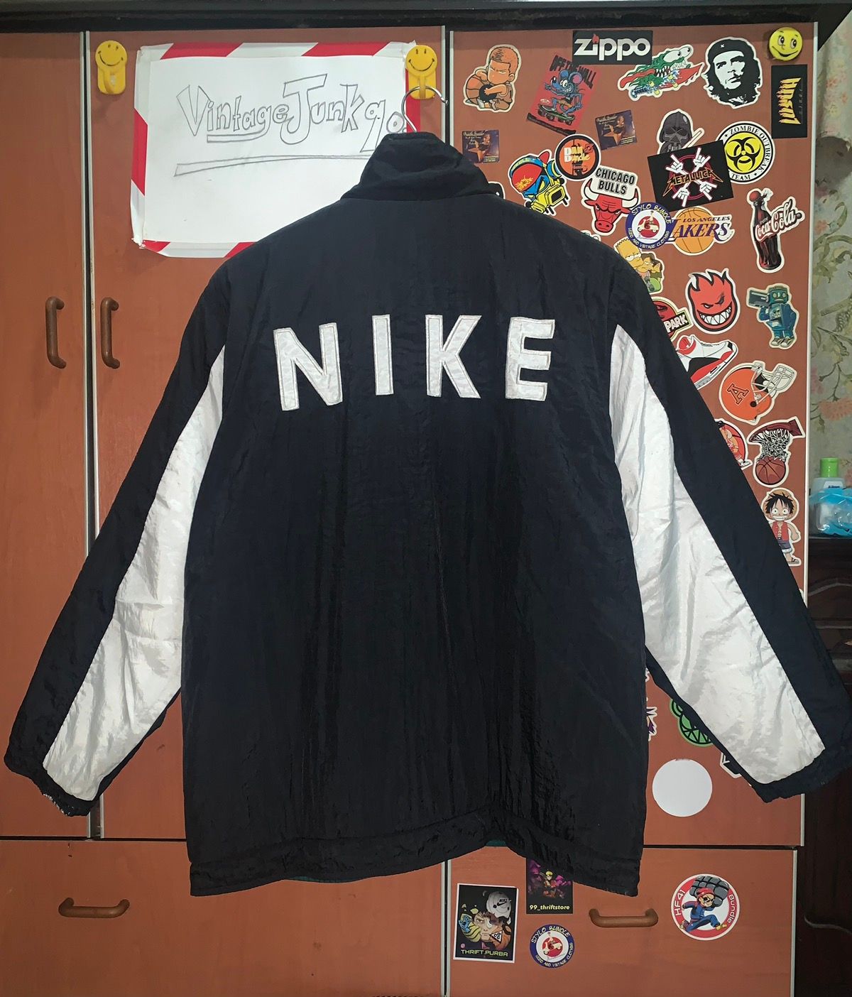 Vintage Nike Bombers jacket 90’s reversible - 1