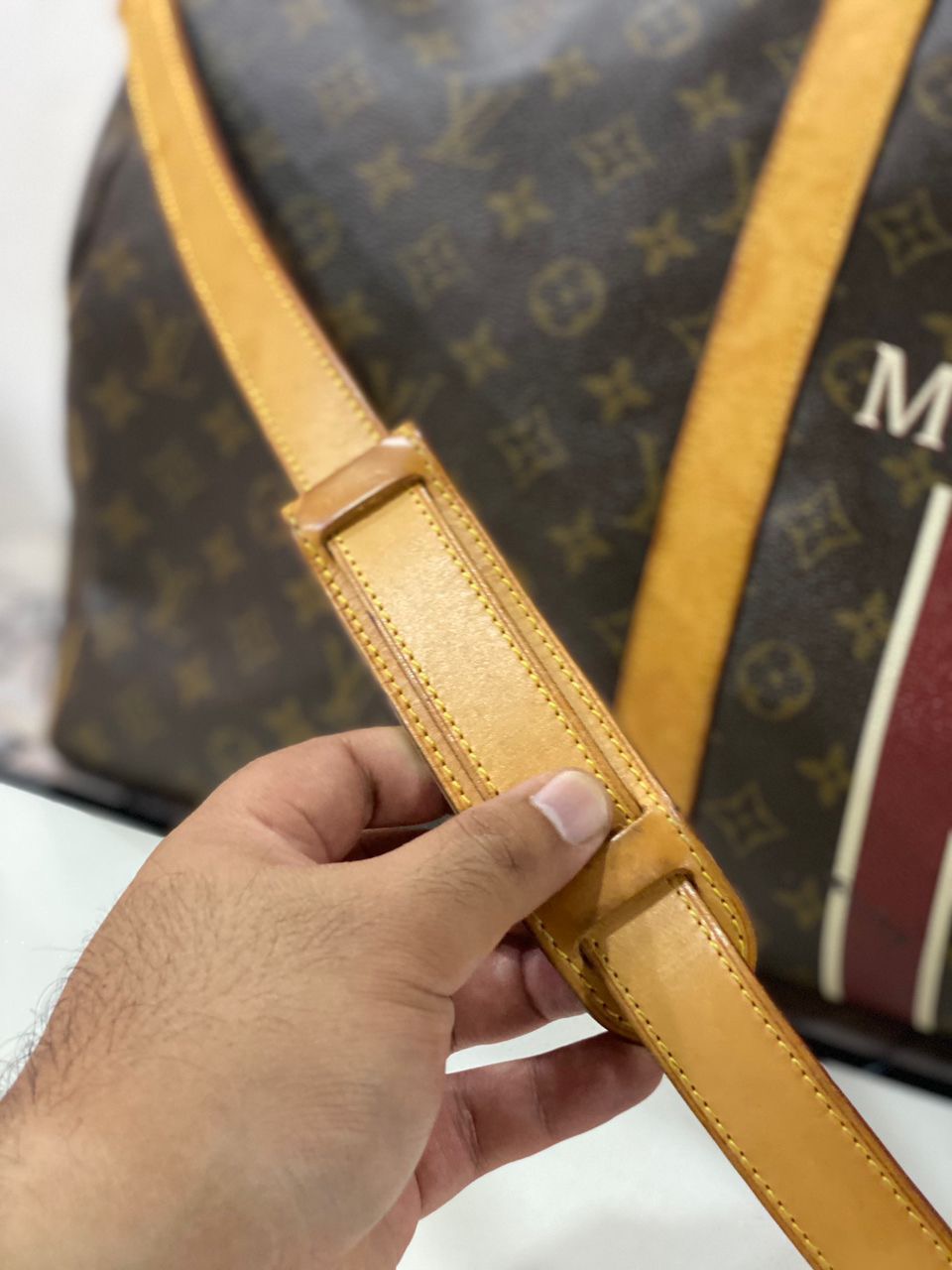 Authentic LOUIS VUITTON KEEPAL 55 - 13