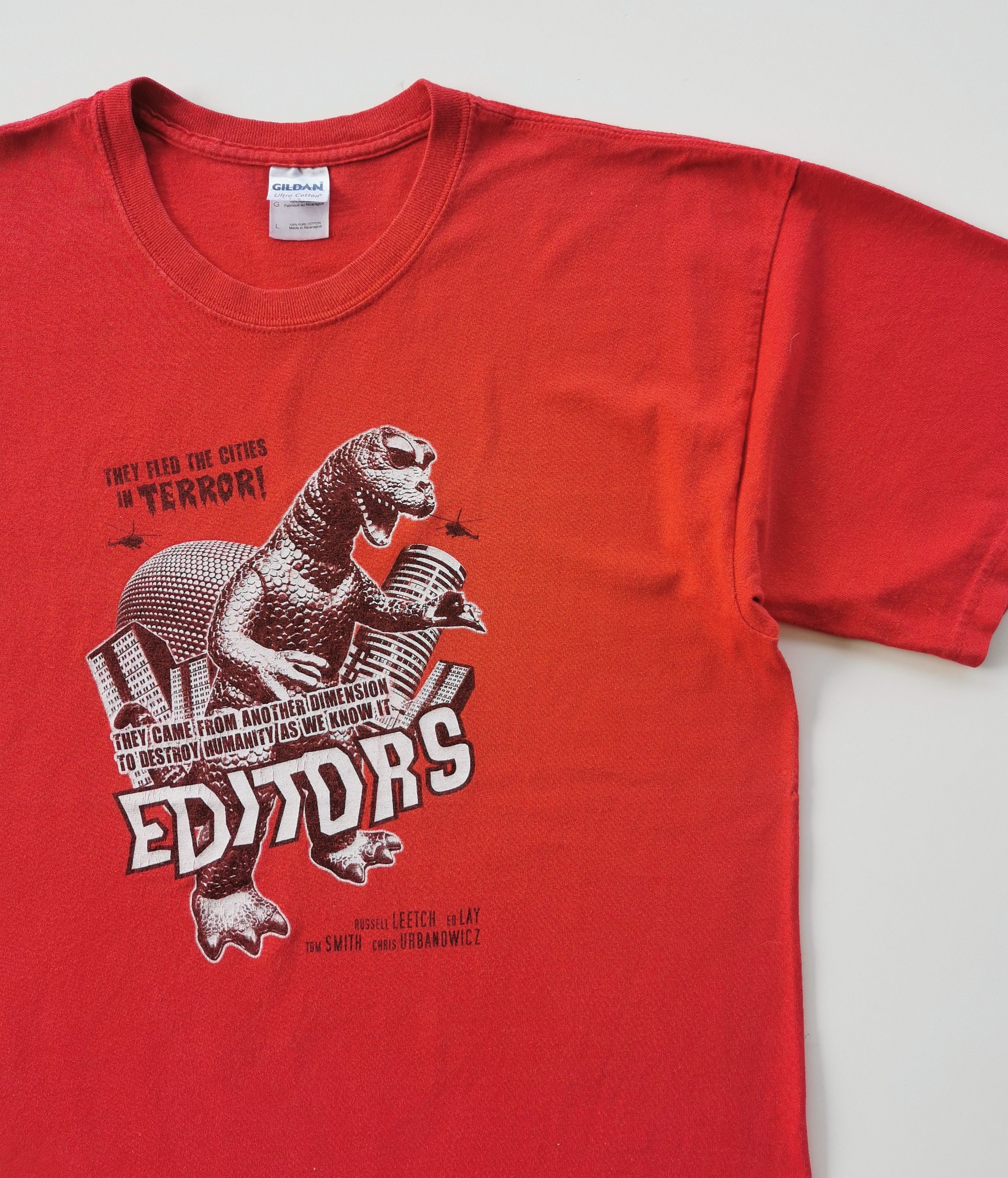 Vintage Editors Band Tshirt - 3