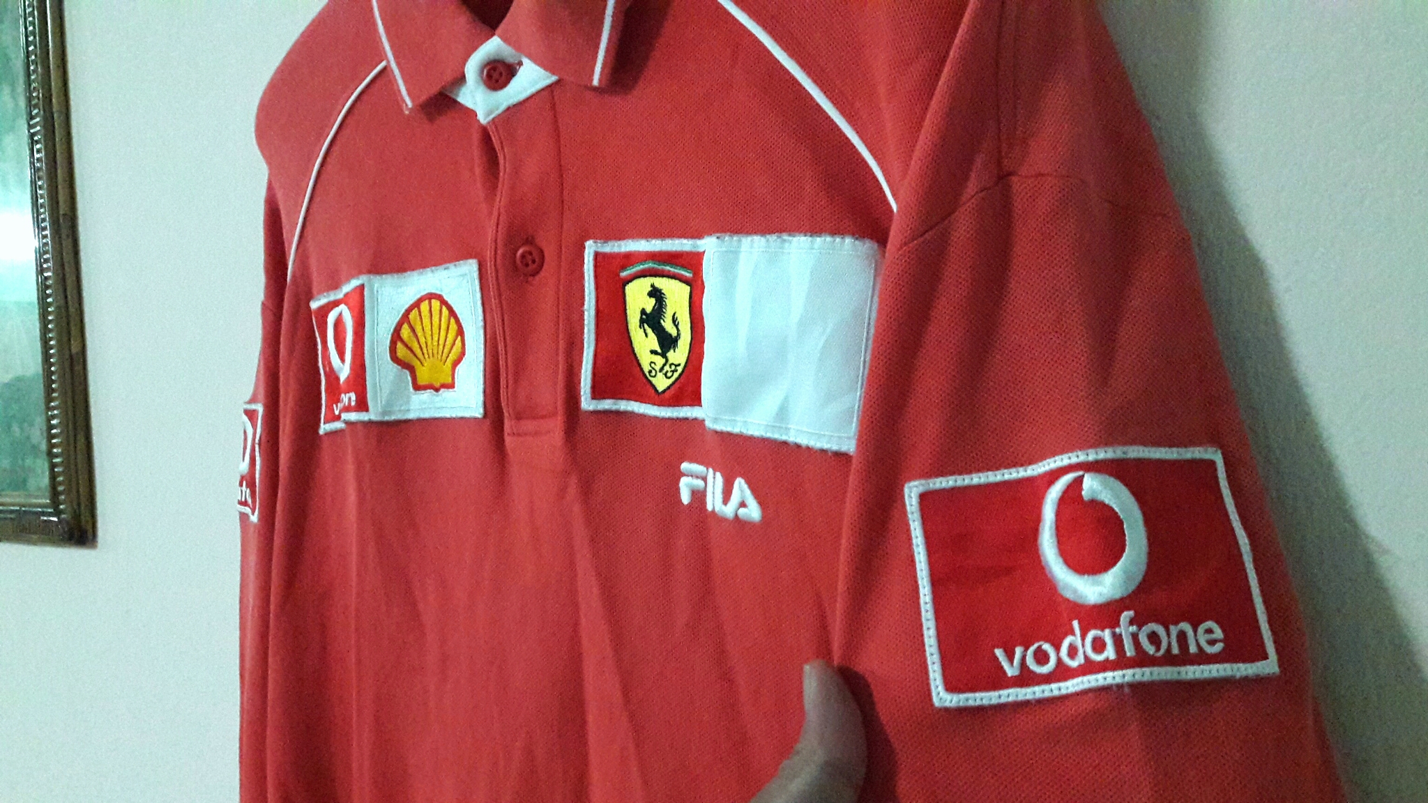 Fila - vintage Fila X Ferrari X Shell X Vodafone F1 G1 racing - 6