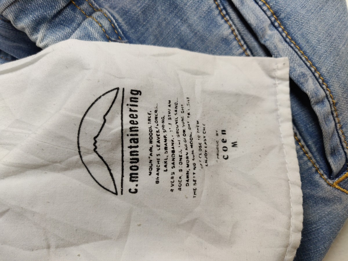 Japanese Brand - C. Mountaineering by Coen Indigo Dyed Denim - 7