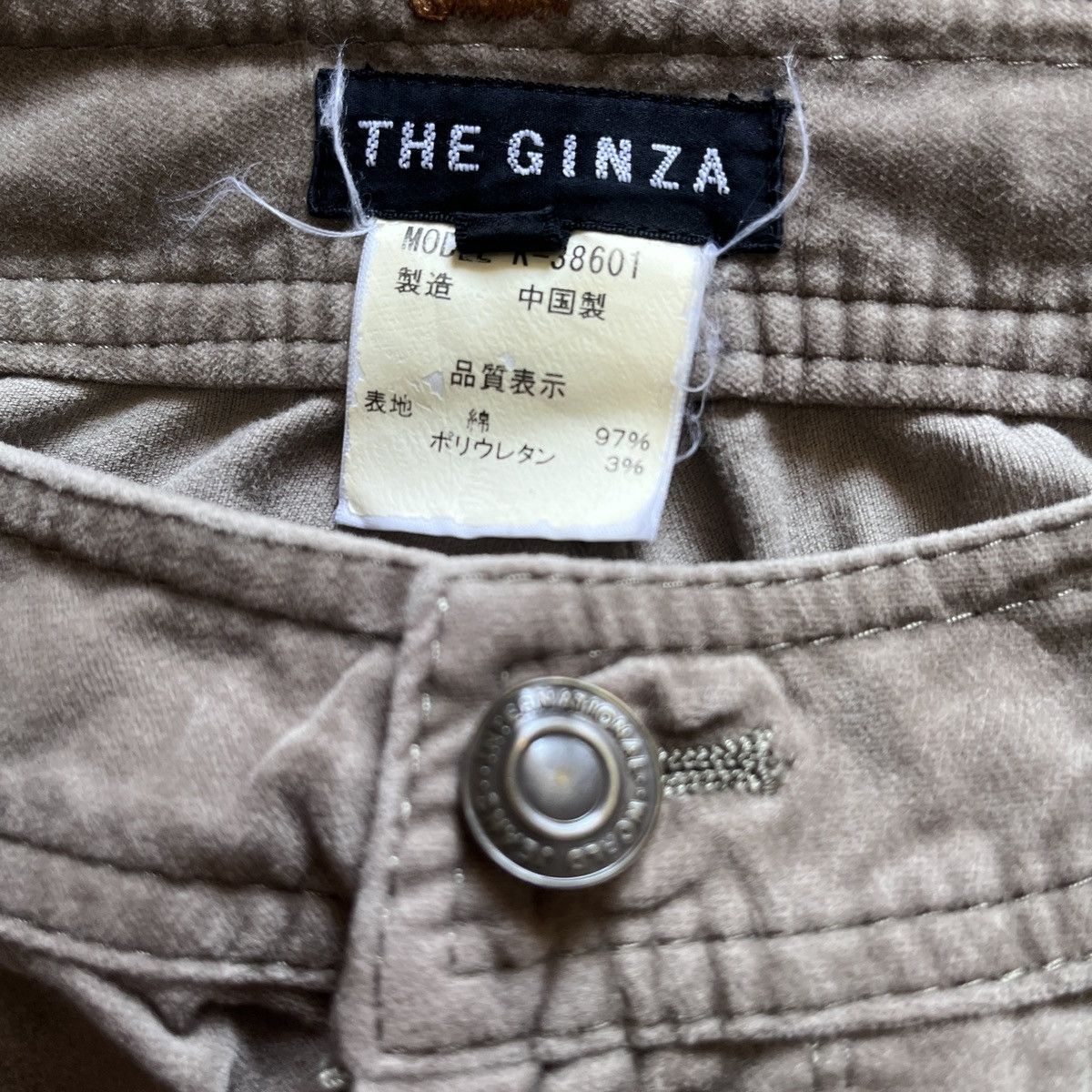 Designer - Vintage Custom Made The Ginza Casual Pants - 4