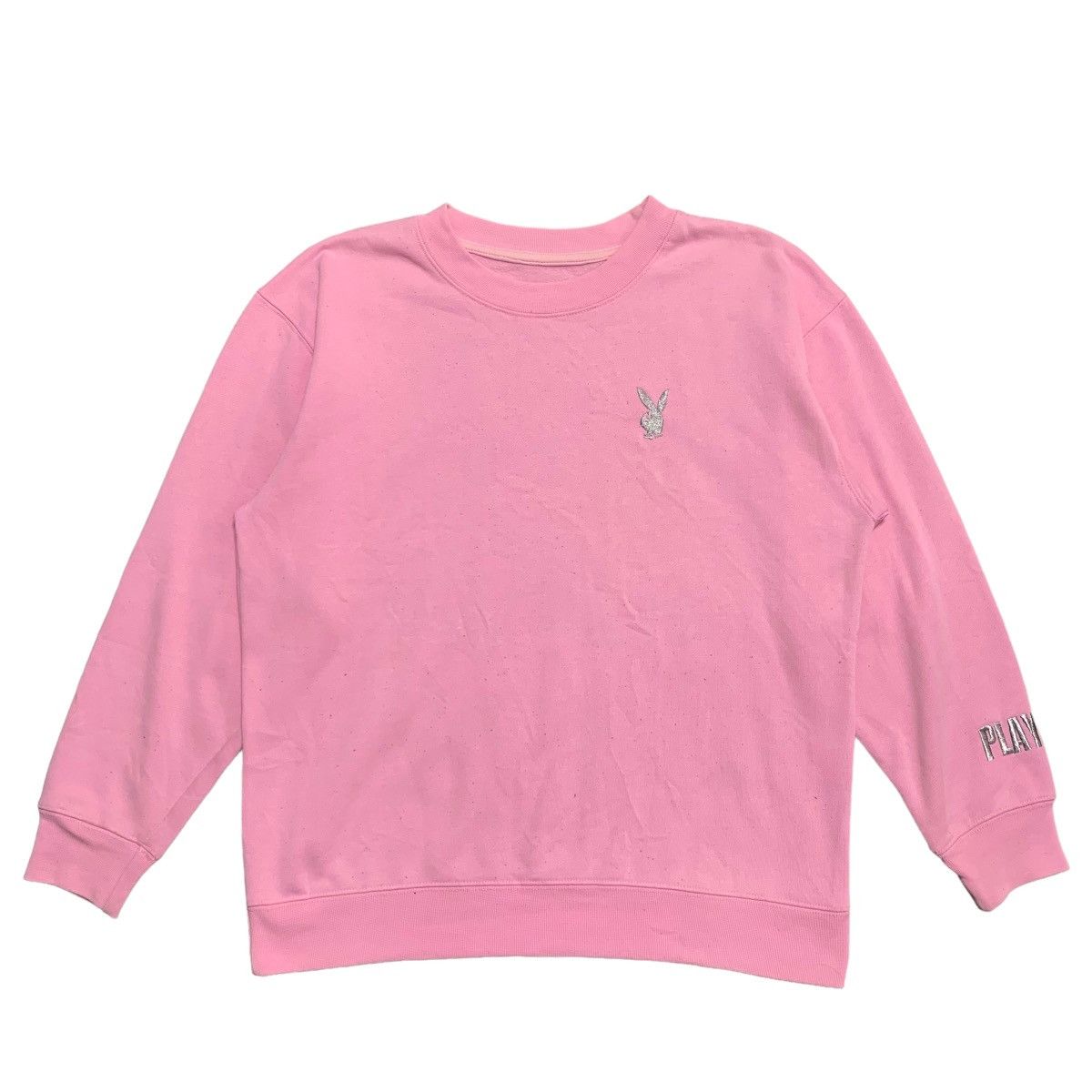 Vintage Playboy Big Logo Pink Sweatshirt - 6