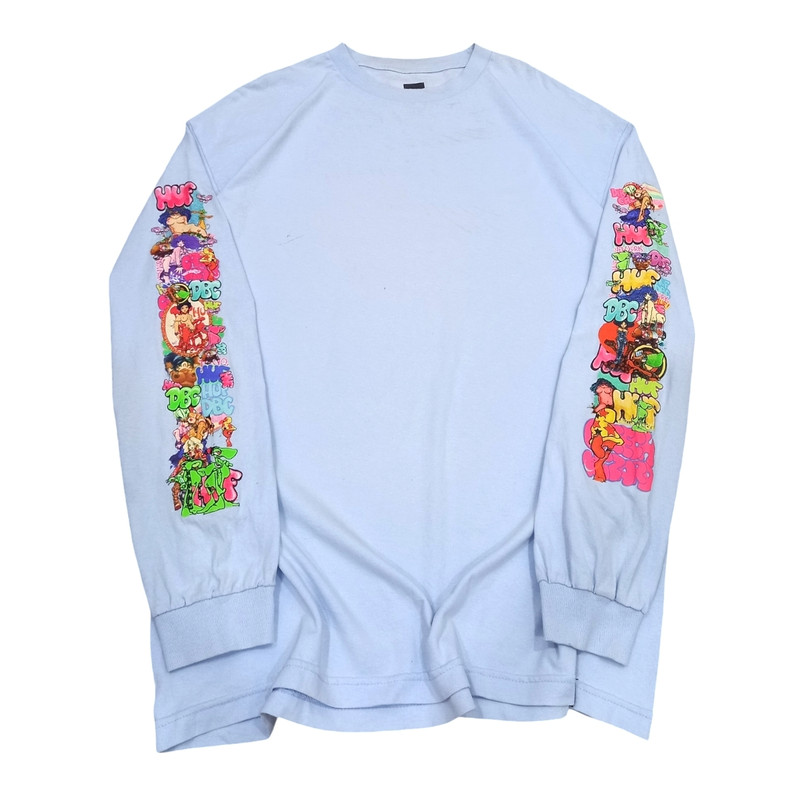Rare! Huf X Bode 2019 Released "Bode was here" LS - 1