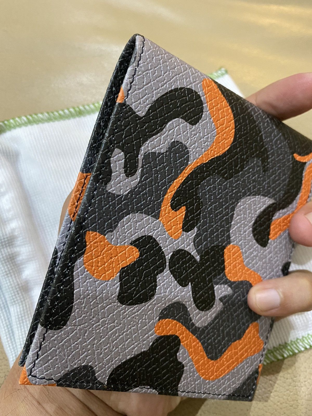 Authentic Longchamp Camouflage Bifold Wallet - 15