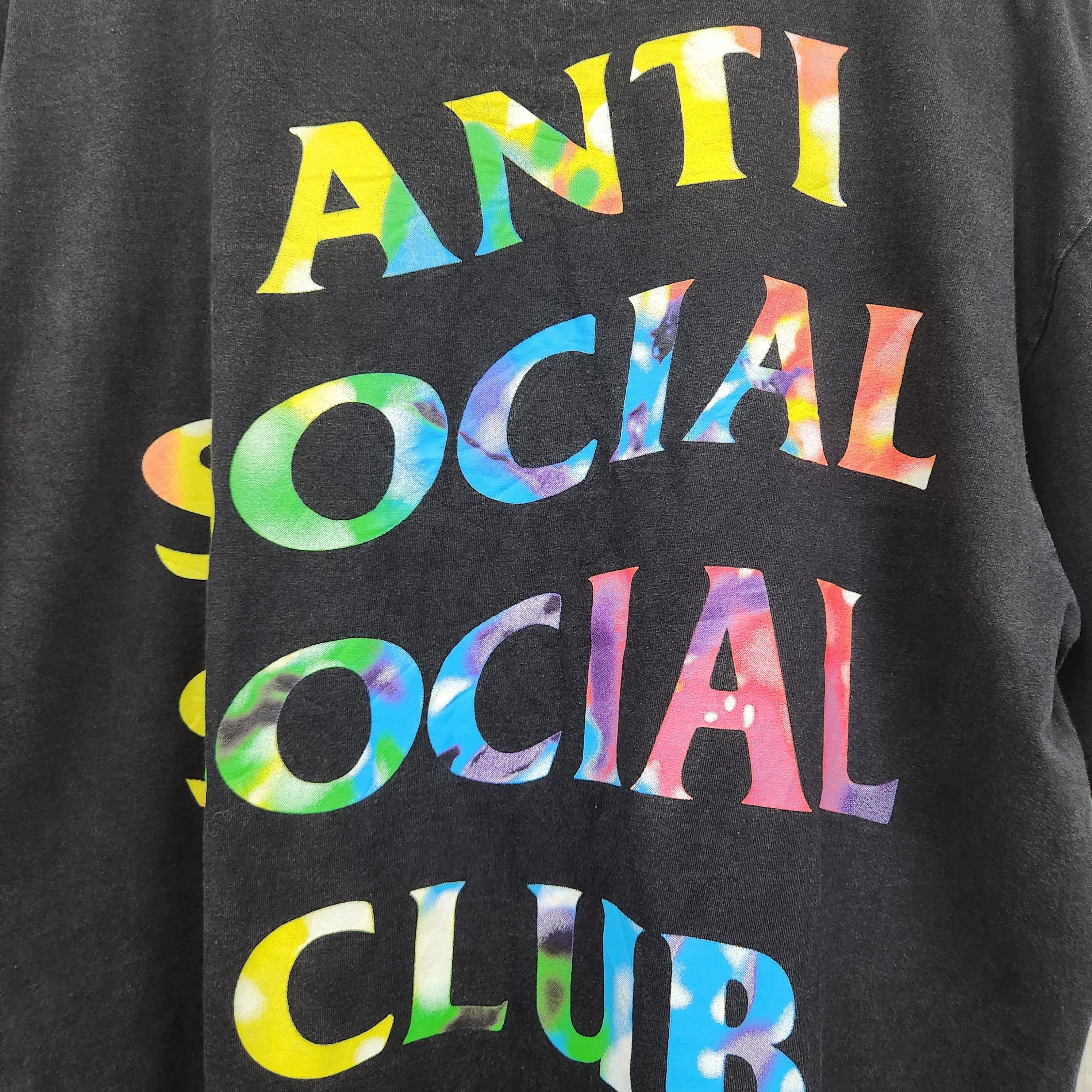 Anti Social Social Club Big Logo Printed TShirt - 6