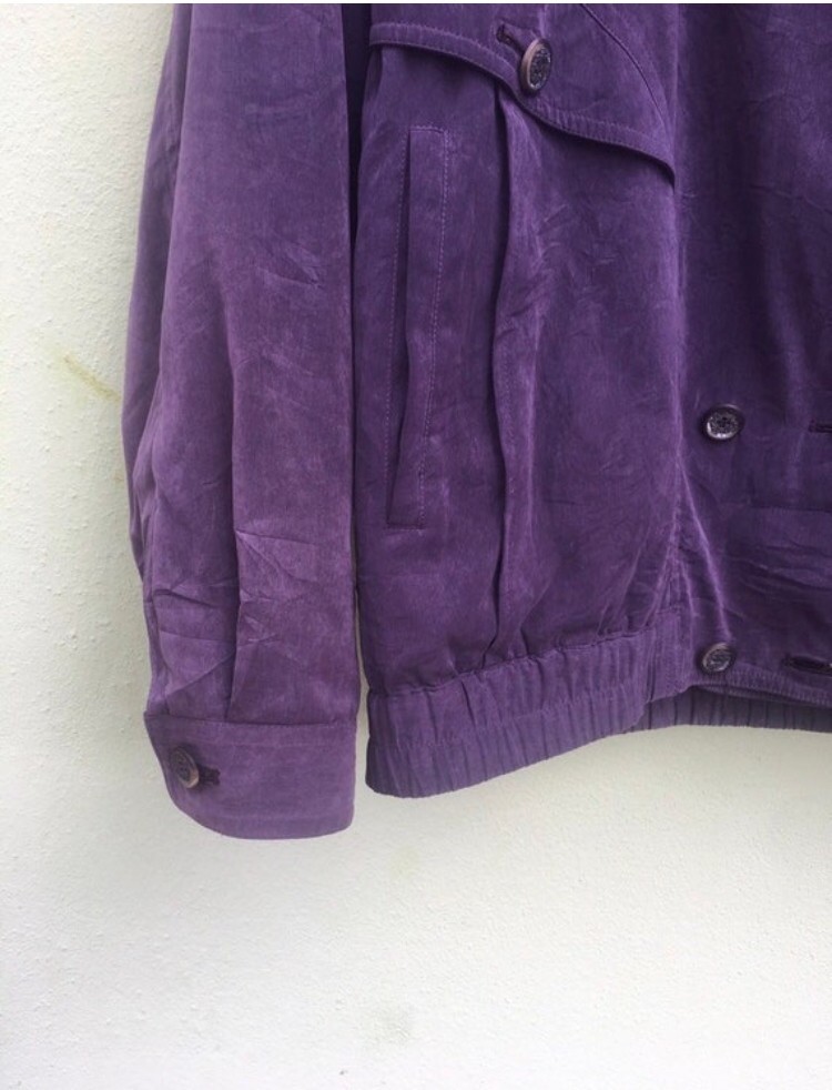 Vintage 90s Balenciaga Sport Poly Bomber Jacket - 5