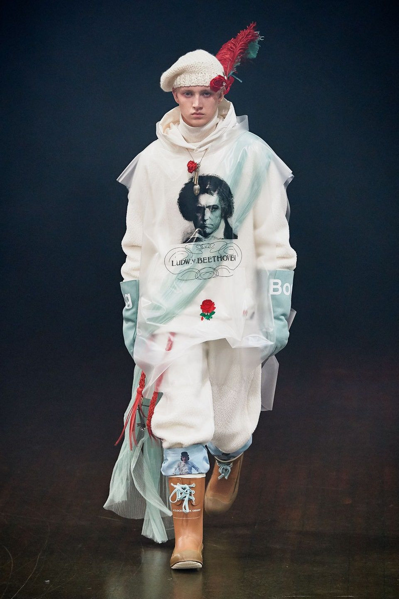 19aw clockwork orange polartec fleece pullover - 1
