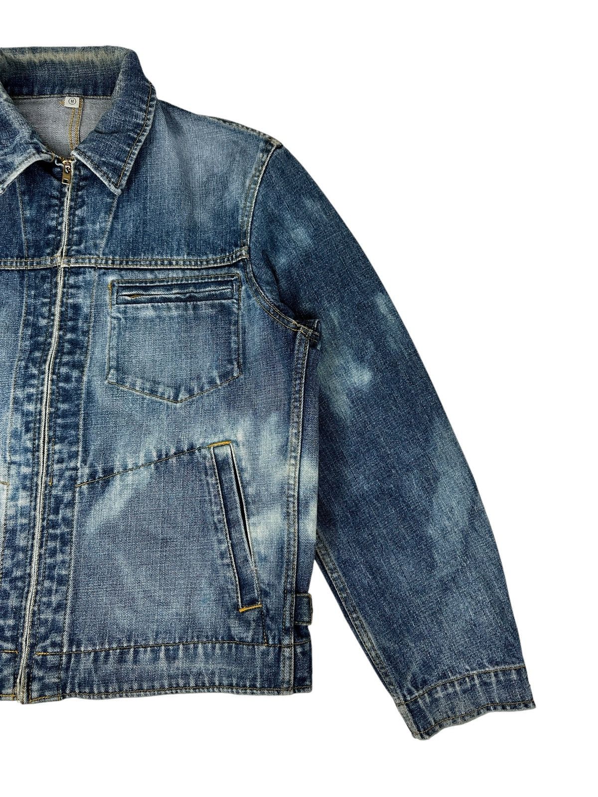 Uniqlo Denim Jacket Zipper - 8