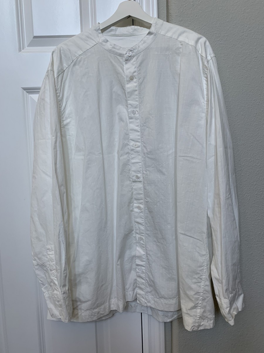Casey Casey - Devil chemise LA band collar shirt 100% COTTON - 1