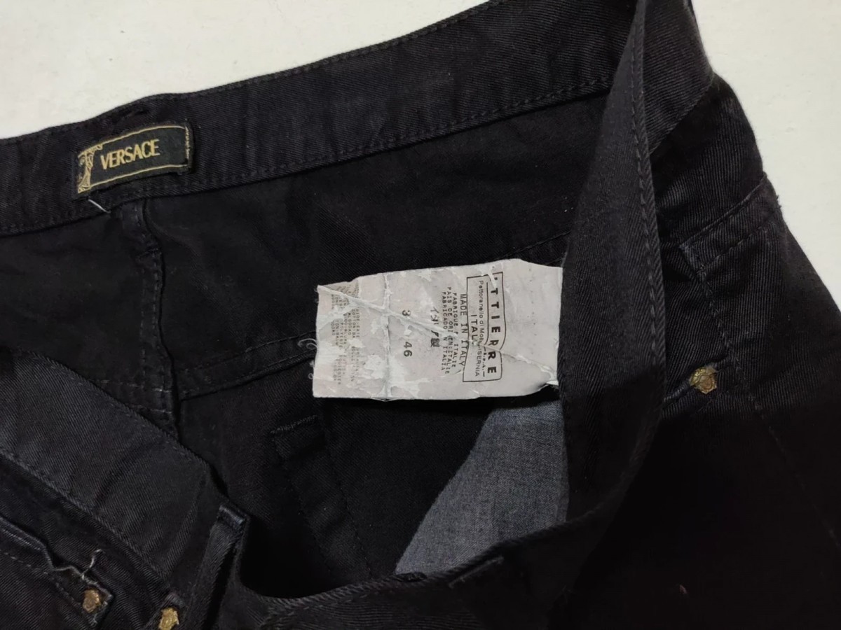 Sashiko Distressed Worn Out Casual Pants - 7
