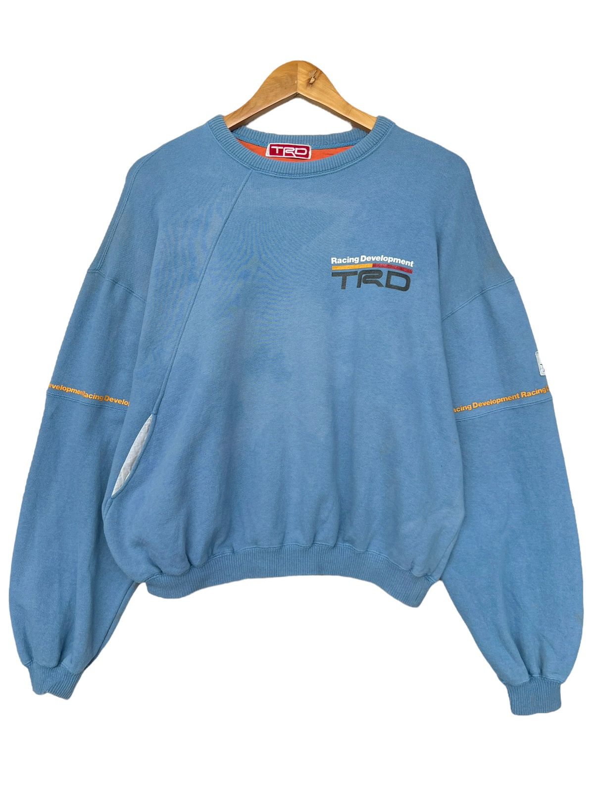 Vintage 90s Toyota TRD Racing Sweatshirt Baggy Sweatshirt - 1