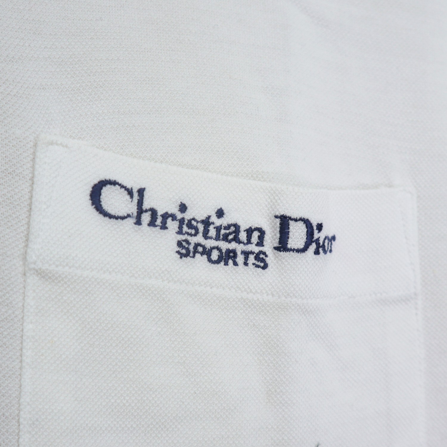 Vintage 90s CHRISTIAN DIOR Monsieur Sports Mini Logo Embroidered Polo Shirt Long Sleeve - 2