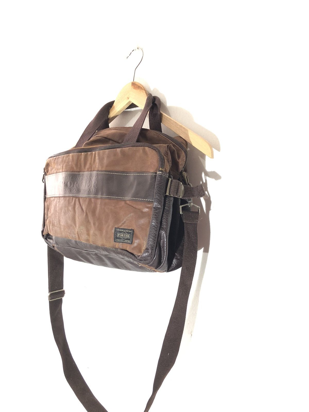 Porter Messenger/ Laptop Bag Material Leather - 2