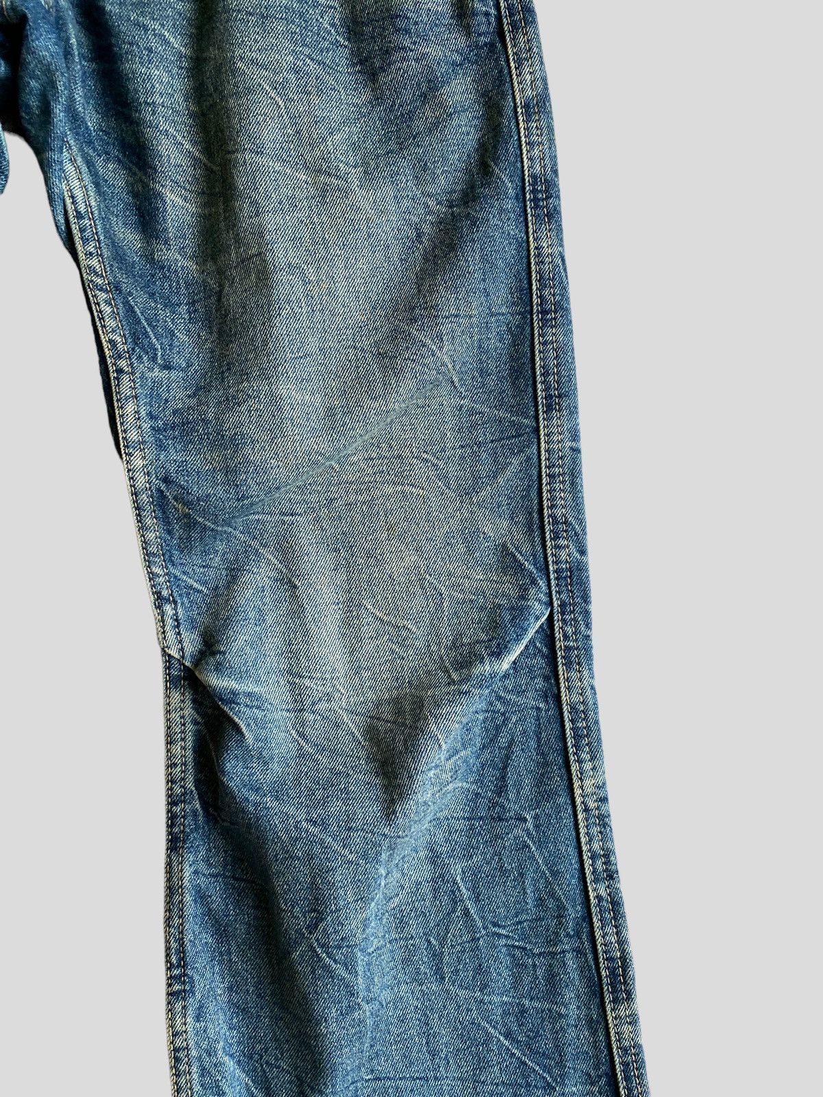 Vintage - Flared JACK SERIKA Wing Printed Low Rise Boot Cut Denim - 8