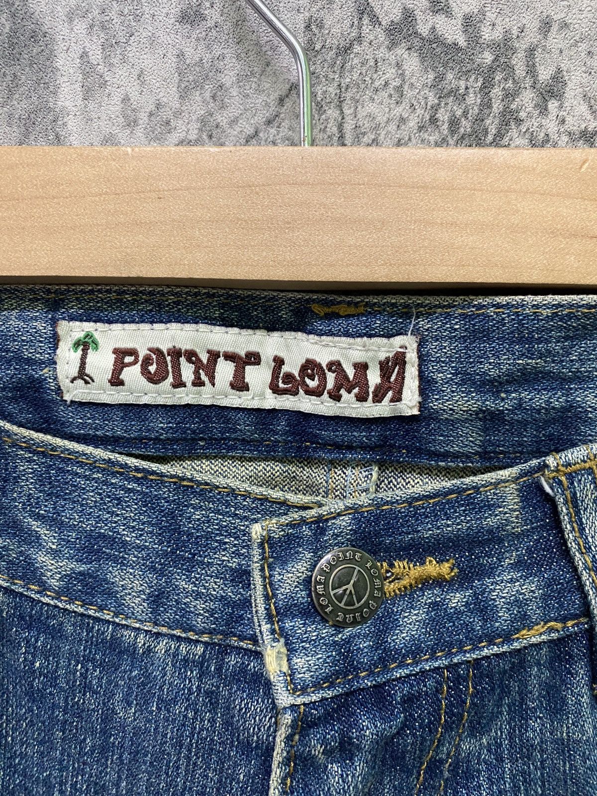 Japanese Brand - Japan POINT LOMA Surf Style Rare Design Denim - 9