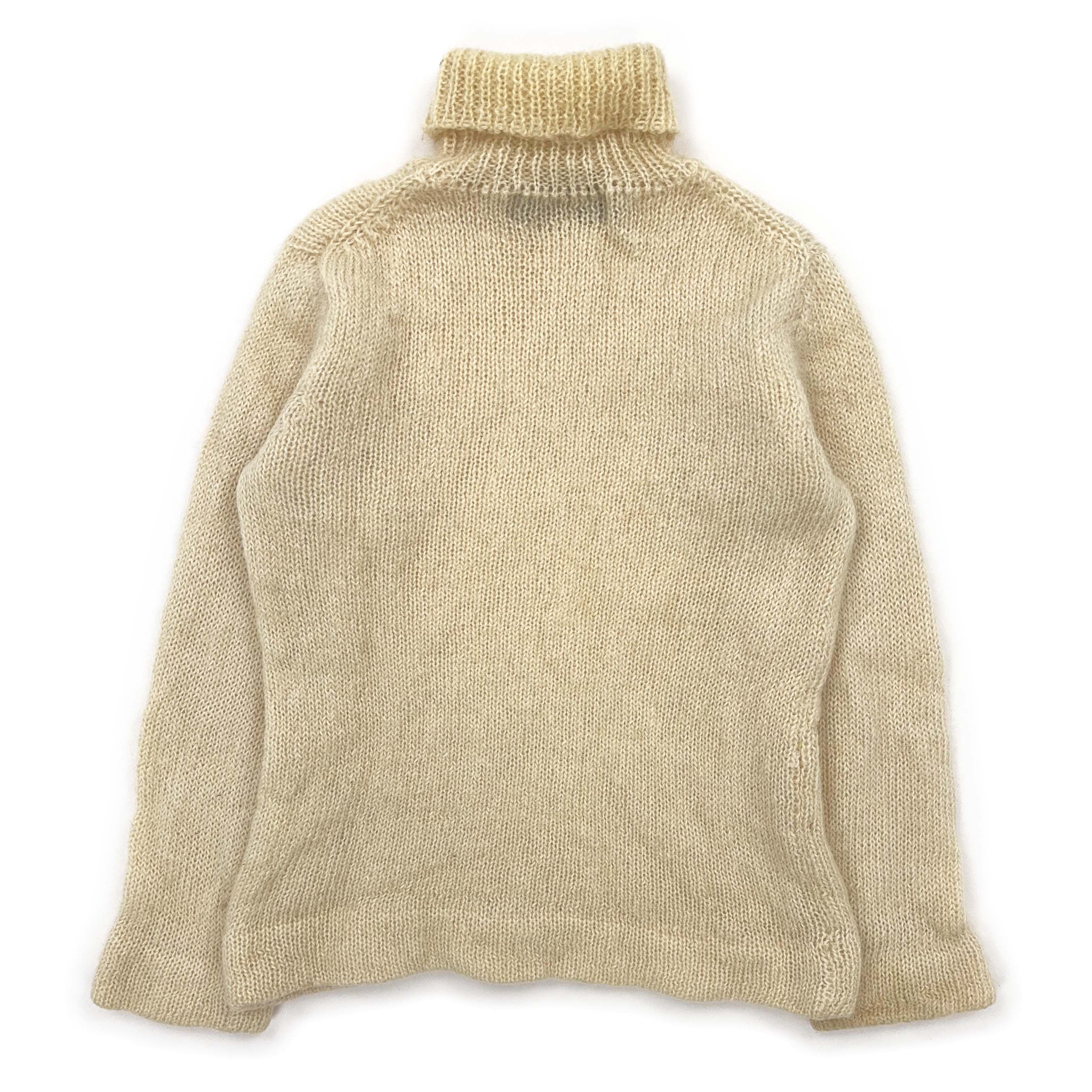 AW95 Knit Wool-Nylon Turtleneck Sweater - 2