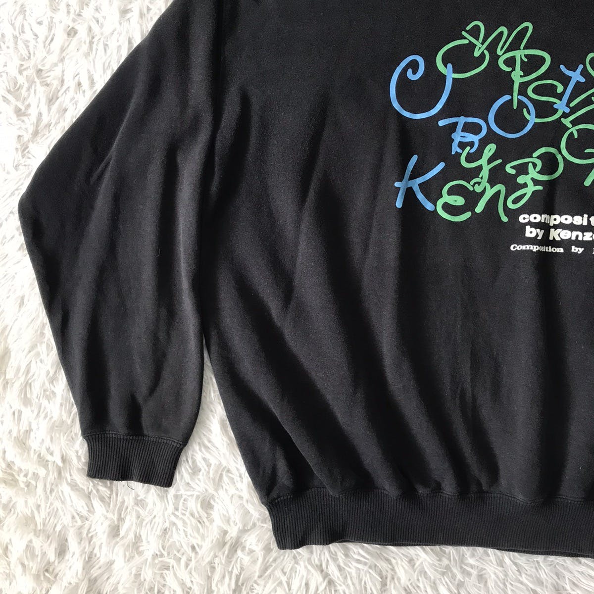 Composition By Kenzo Sweatshirt Made in Japan - 7