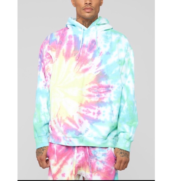 Fashion Nova - Tie Dye Hoodie + Jogger Set - 3