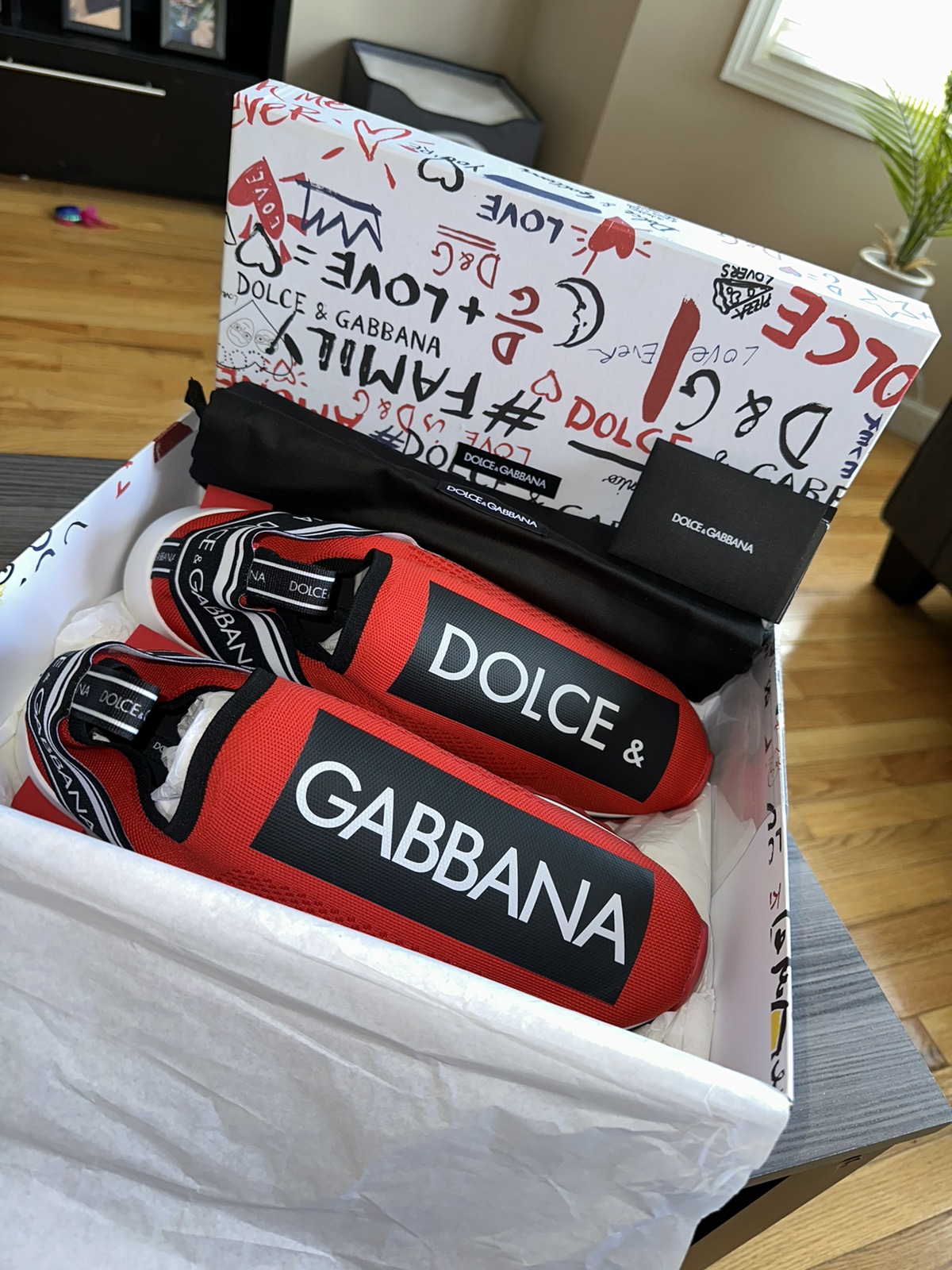 Dolce & Gabbana Sorrento Logo Sneakers - US 13 / EU 46 - NWT - 1