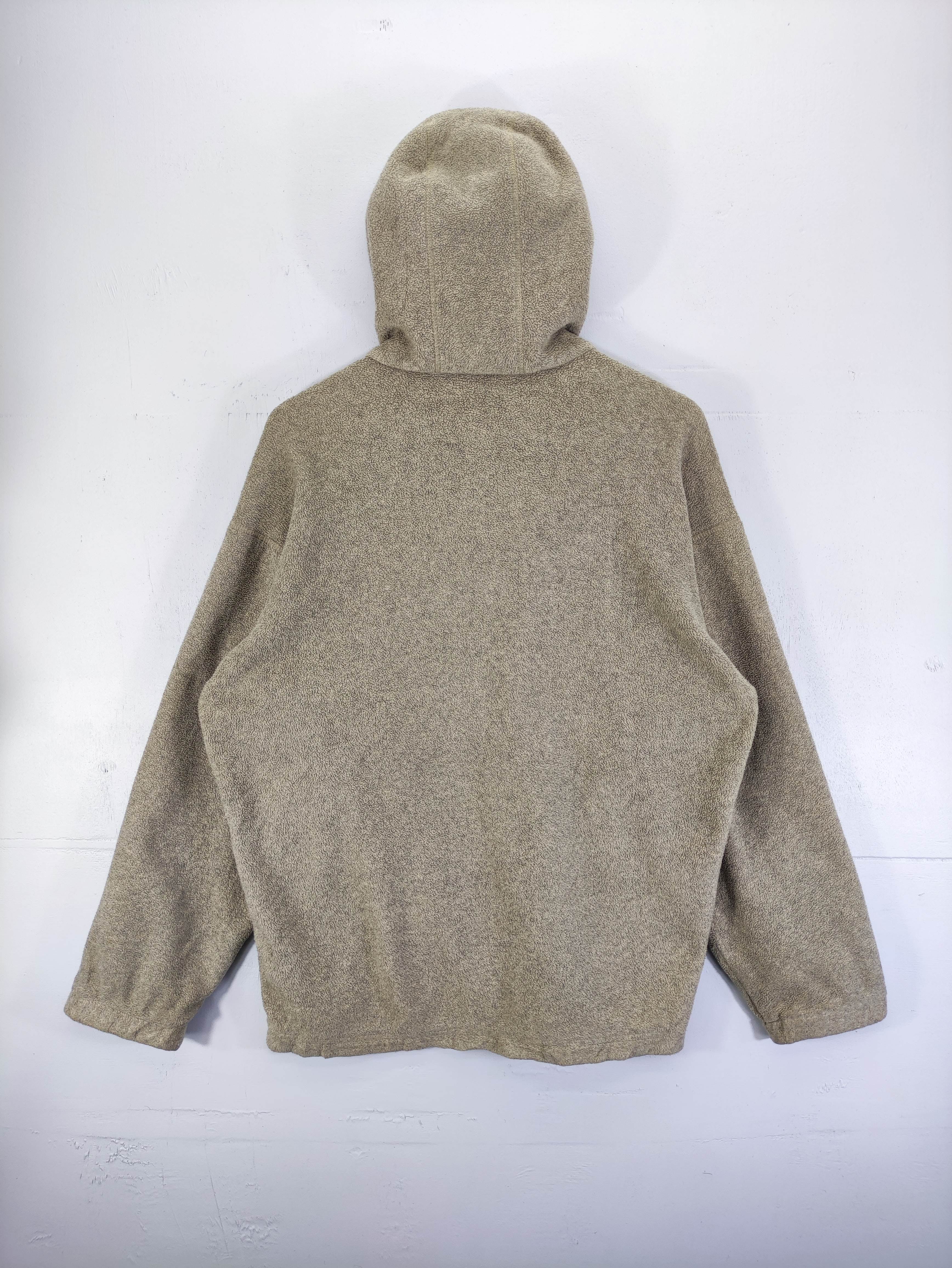 Vintage Timber Ridge Fleece Sweater Hoodie Zipper - 6