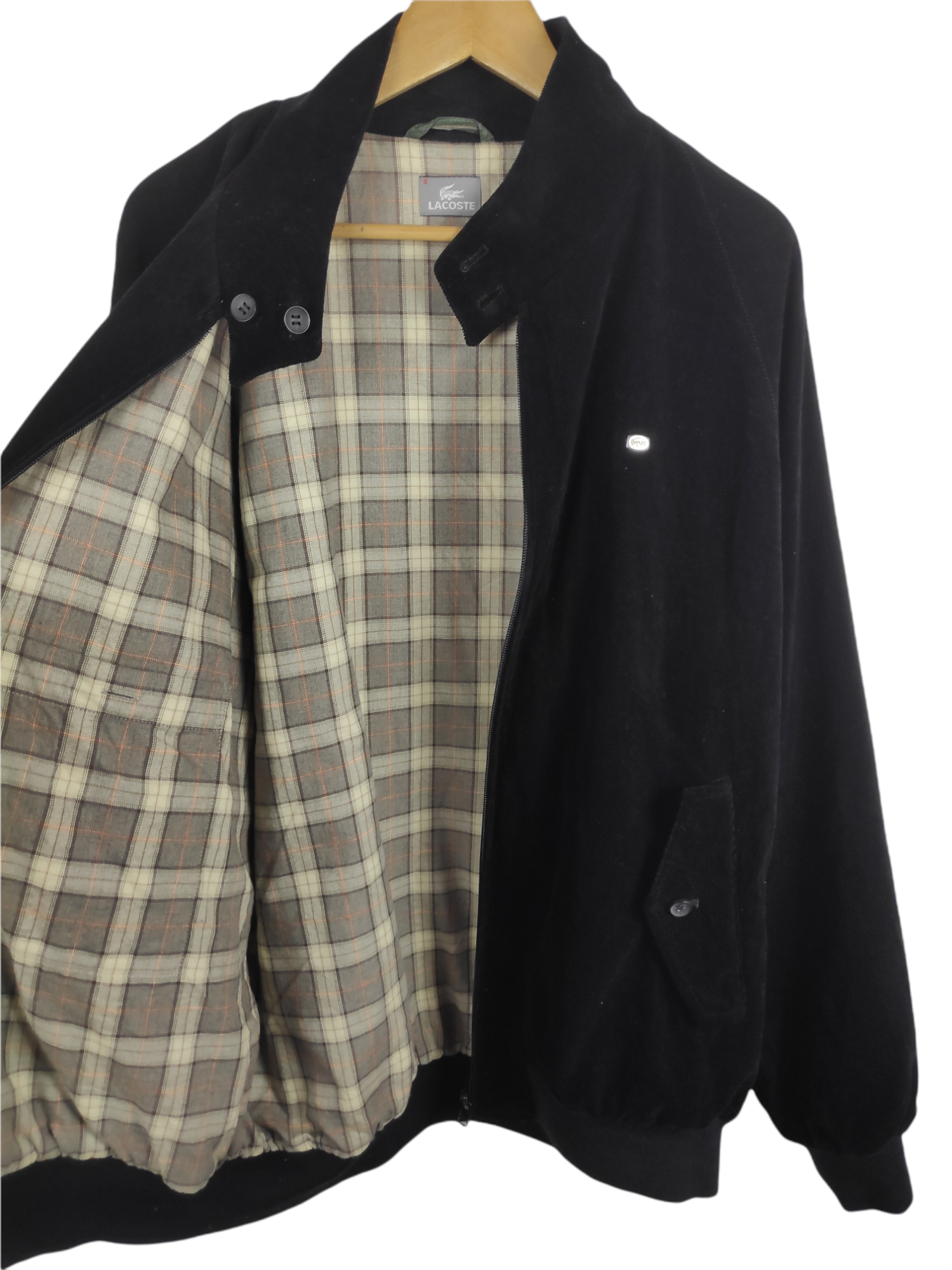 Vintage Lacoste Japan Made Corduroy Harrington Jacket - 5