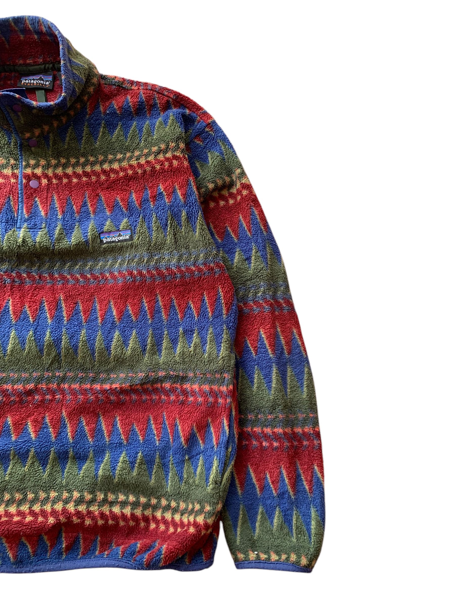 🔥VTG 1996 PATAGONIA SYINCHILLA MINNEHAHA FLAME NATIVE  - 4