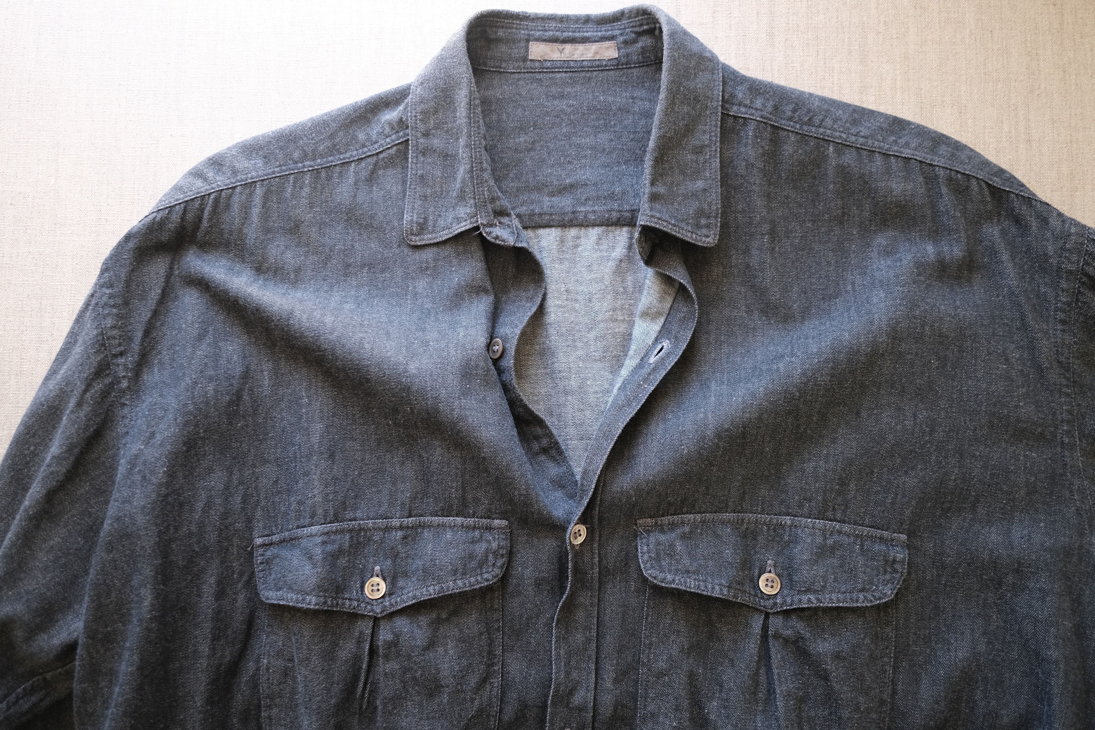 80s YFM Oversize Shirt, Cotton, (L-XL) - 3