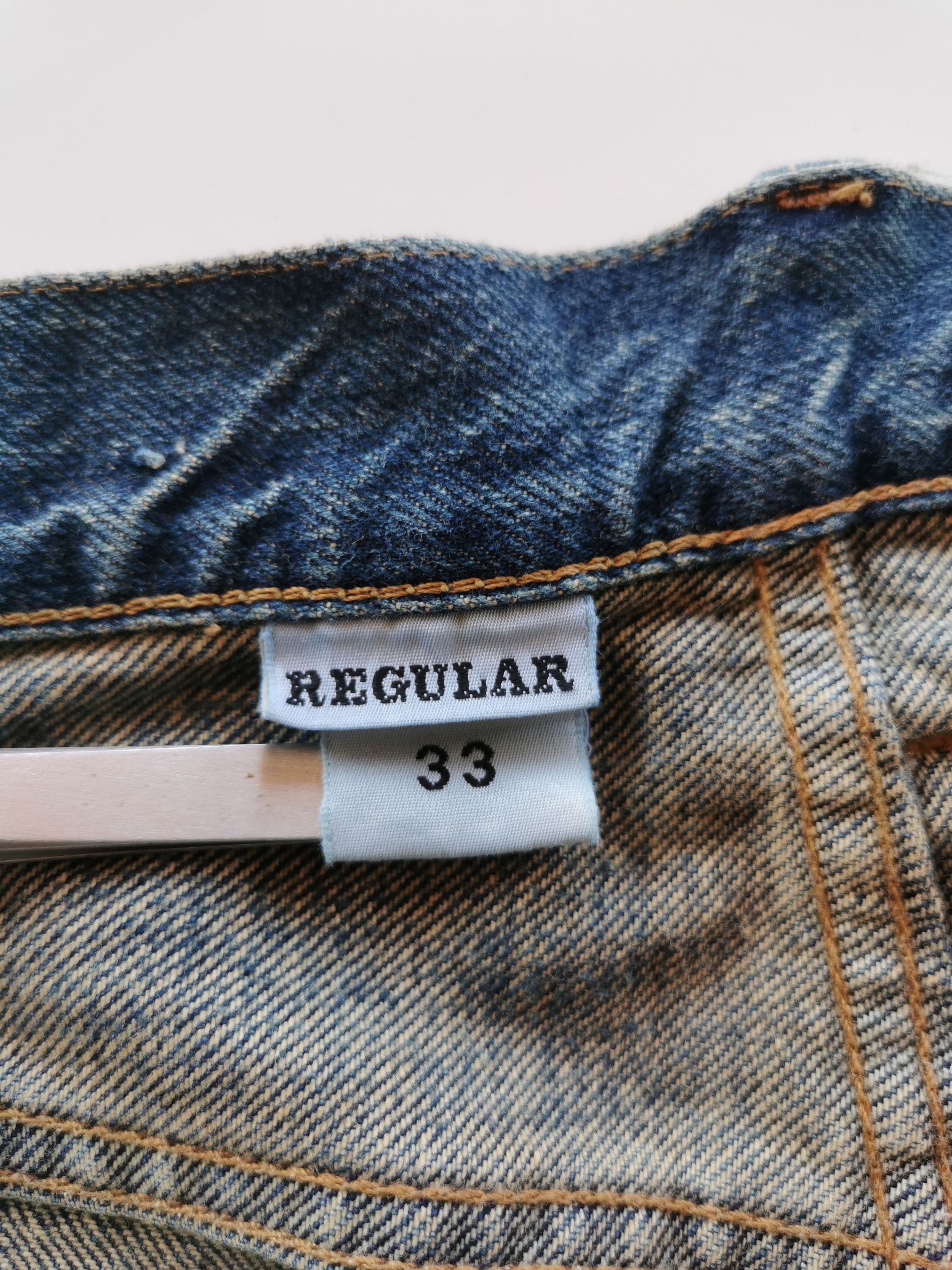 Replay Regular Fit Blue Denim Jeans - 8