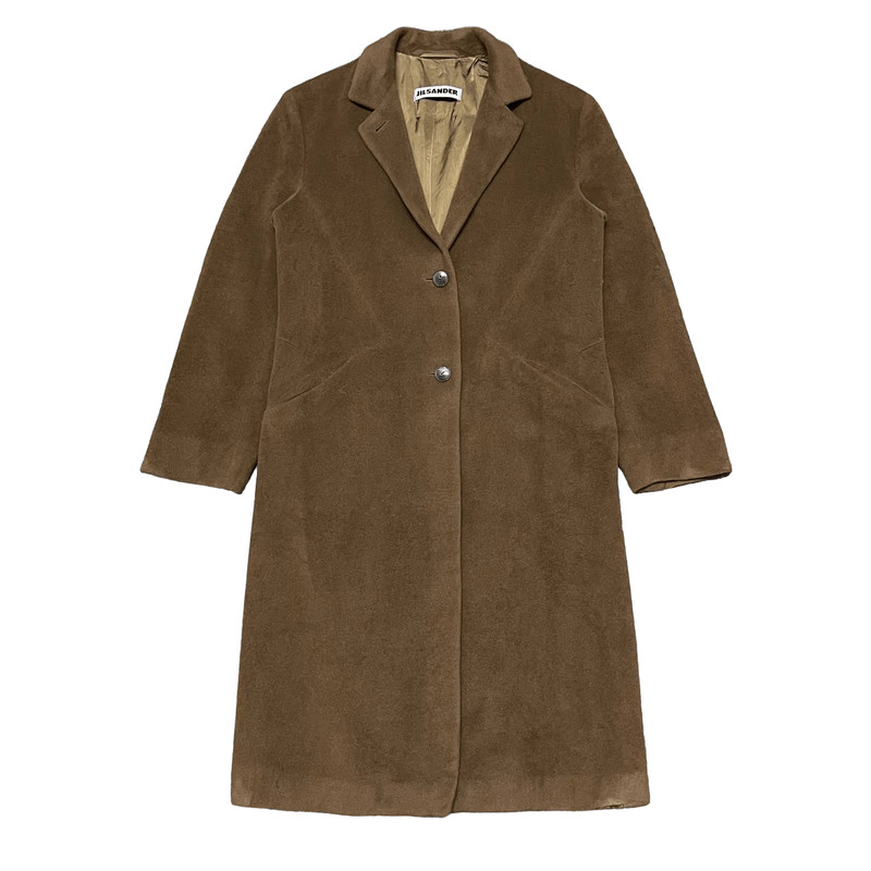 Jil Sander Wool Long Coat Made in Germany - 1