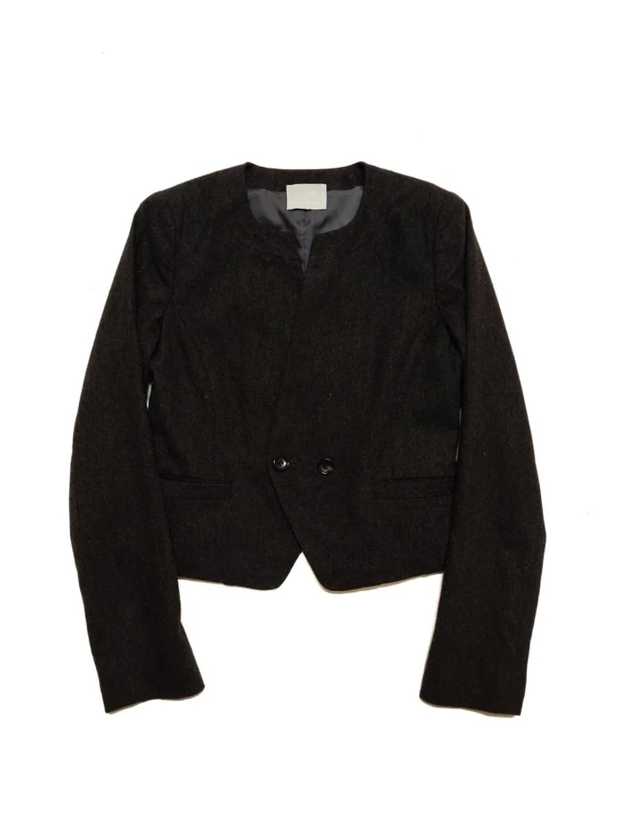Theory - Femme Light Cropped Jacket Coat - 1