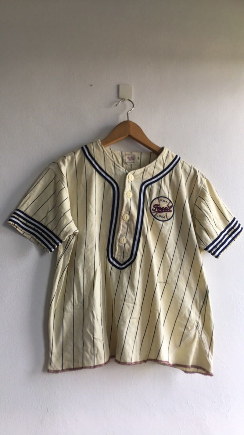 Other designers Authentic FOSSIL baseball Shirt Uniform Nice Design ...