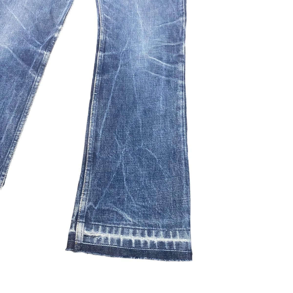 1999 Helmut Lang Classic Raw Italian Cut Jeans - 8