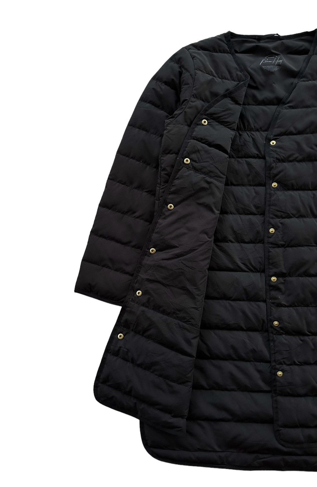 Beams Heart French Duck Down Puffer Long Jackets - 10