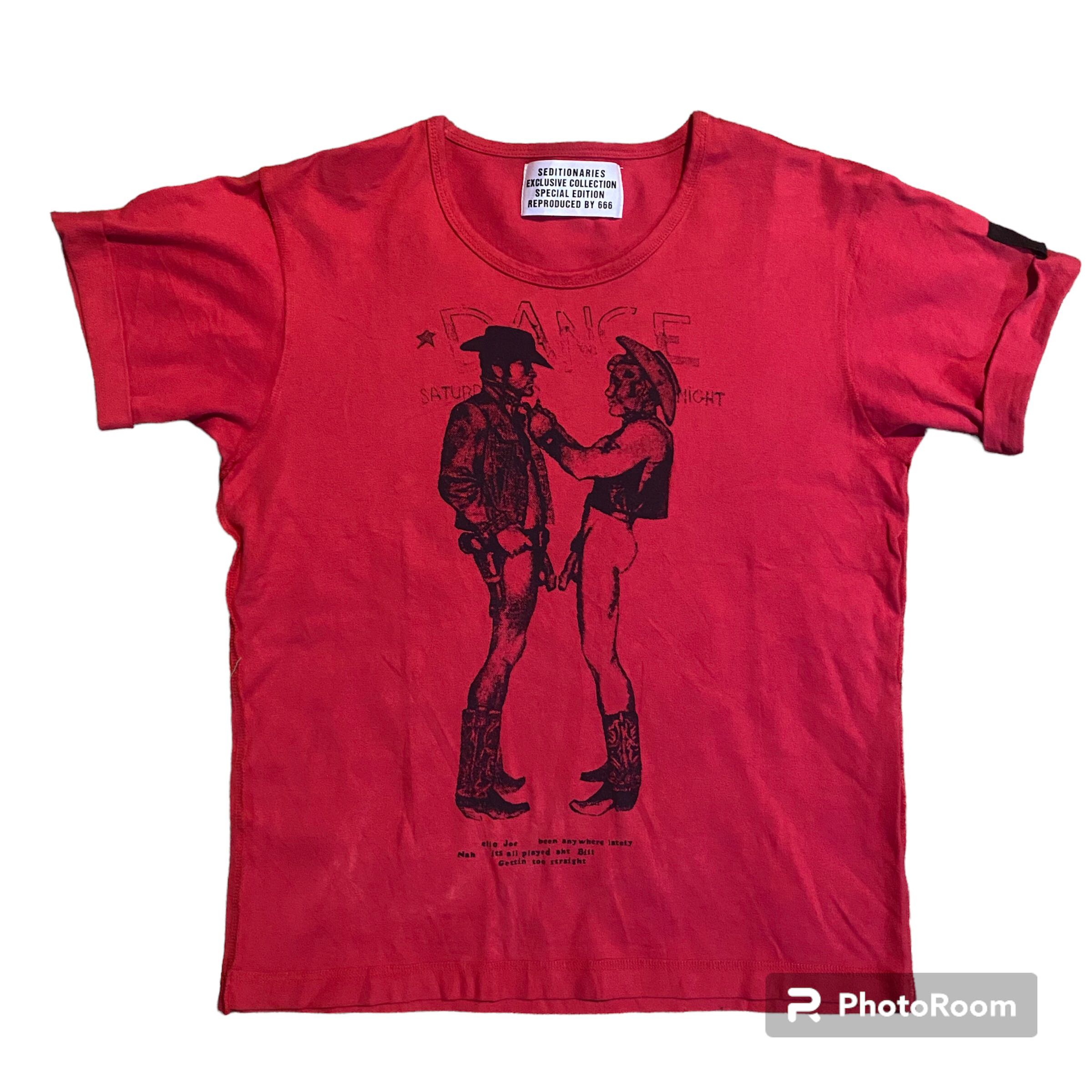 Seditionaries Naked Gowboy Punk Shirt By 666  - 1