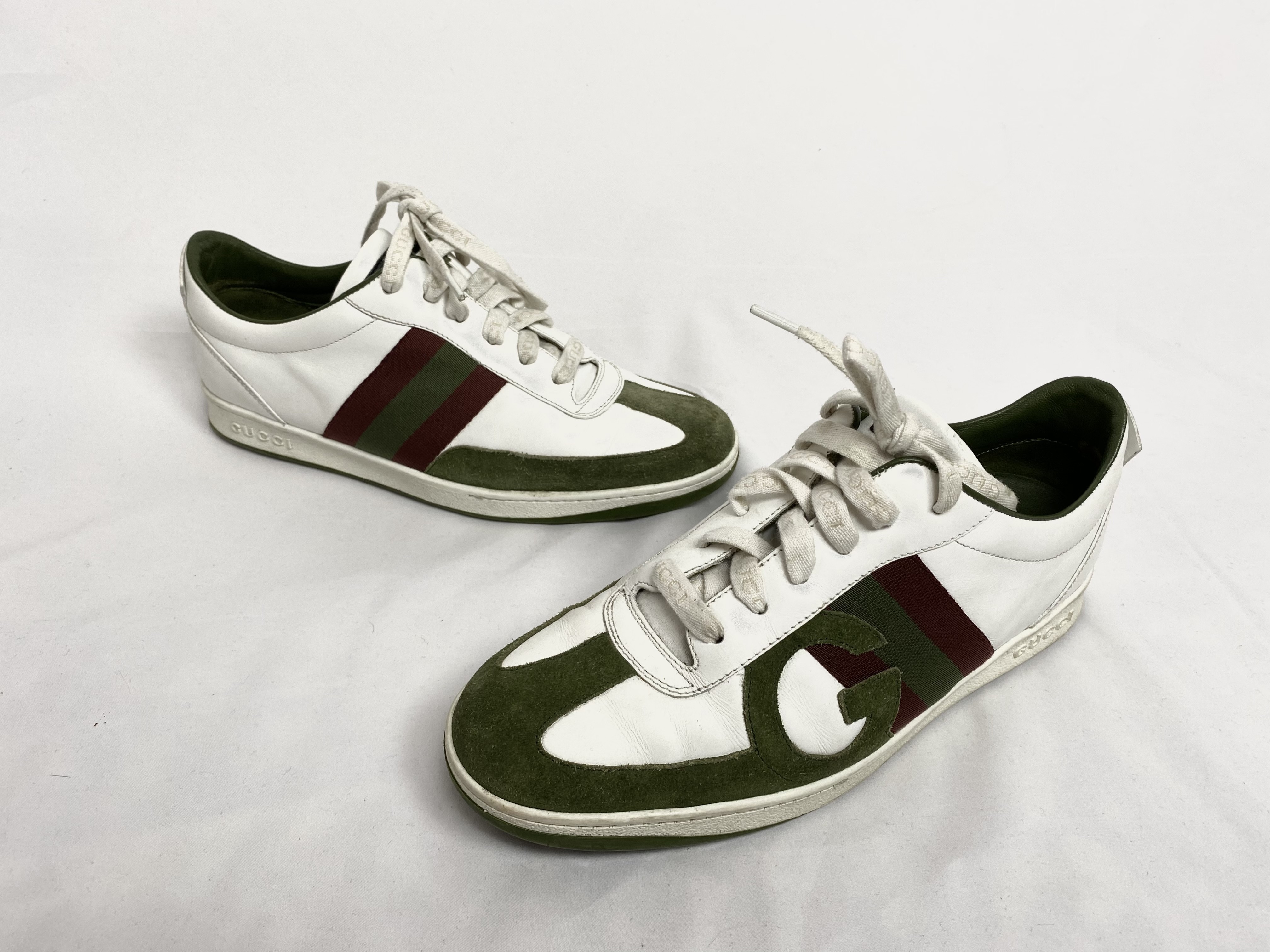 Gucci leather sneakers - 2