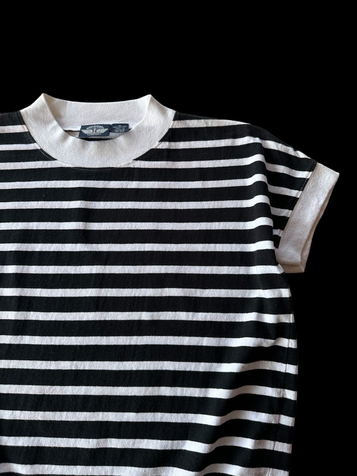 Vintage Dockers X Levis Stripes Tee Rare - 3