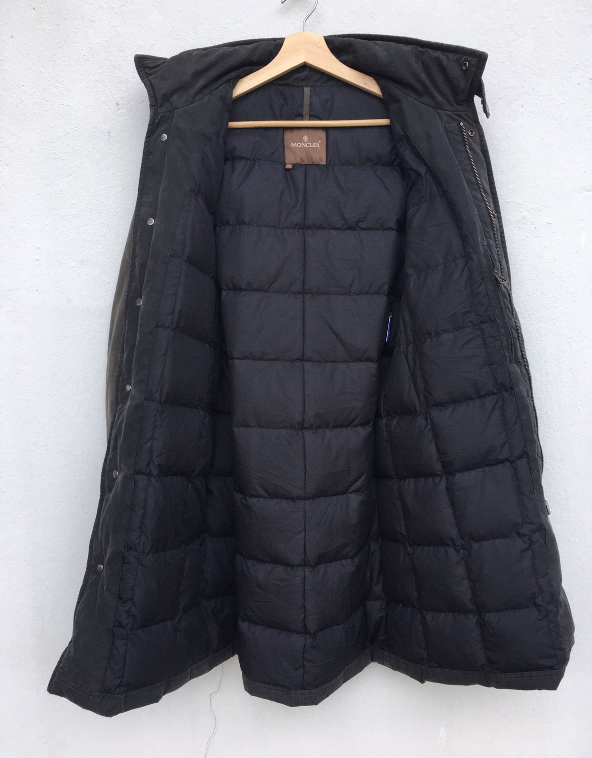 Moncler Puffer Coat Brown Label - 11