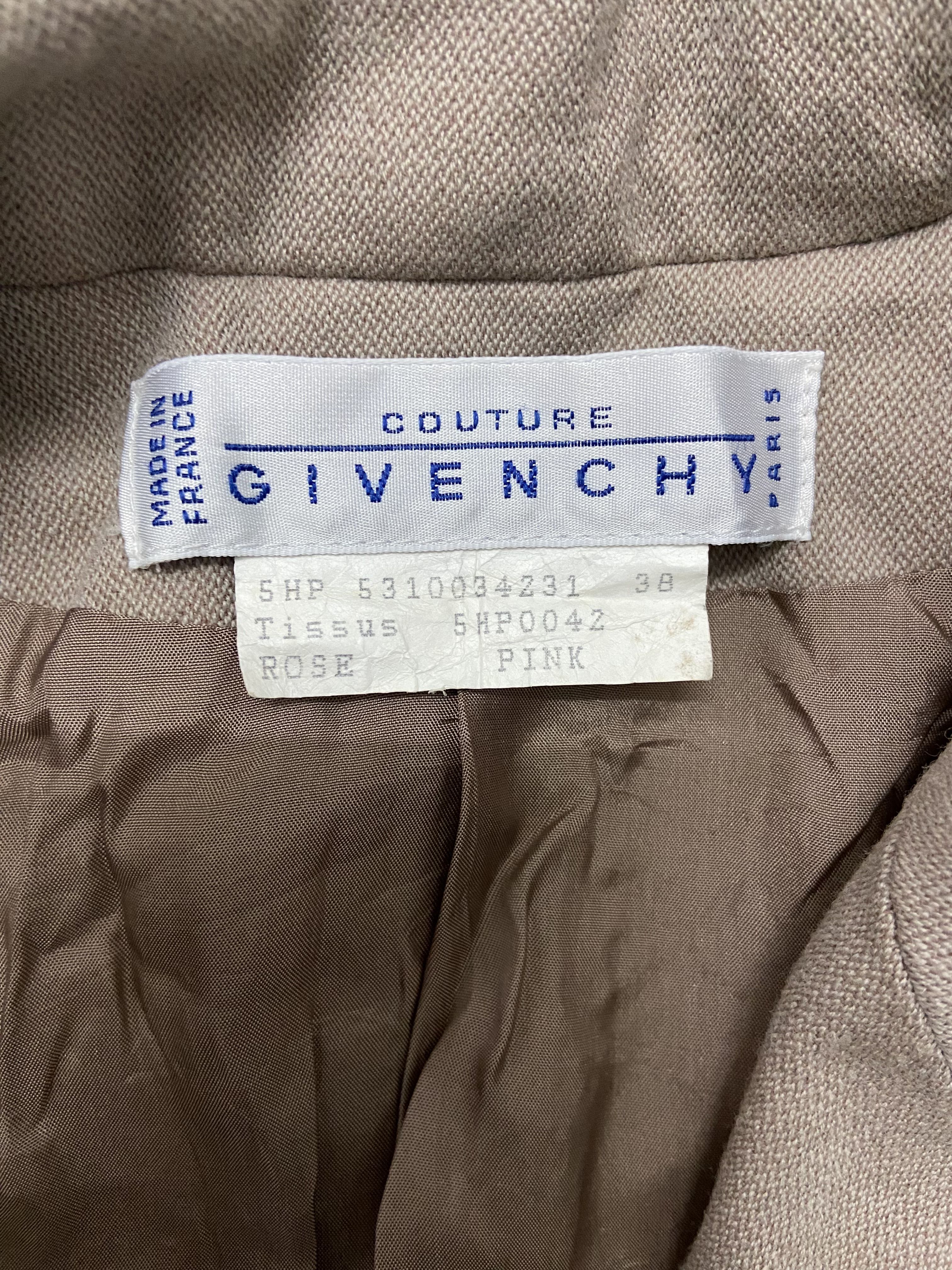 Vintage Givenchy Cutting Blazer Wool For Women - 4