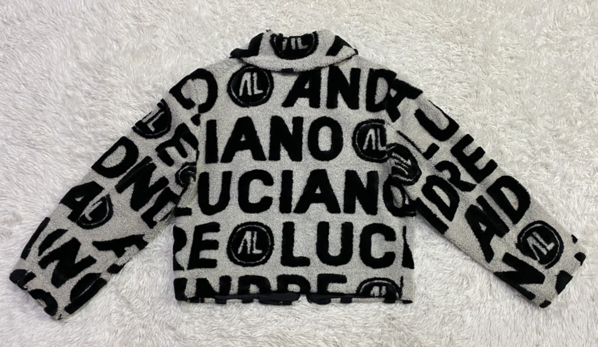 Japanese Brand - Andre Luciano Spellout Fullprint Jacket Nice Design - 6