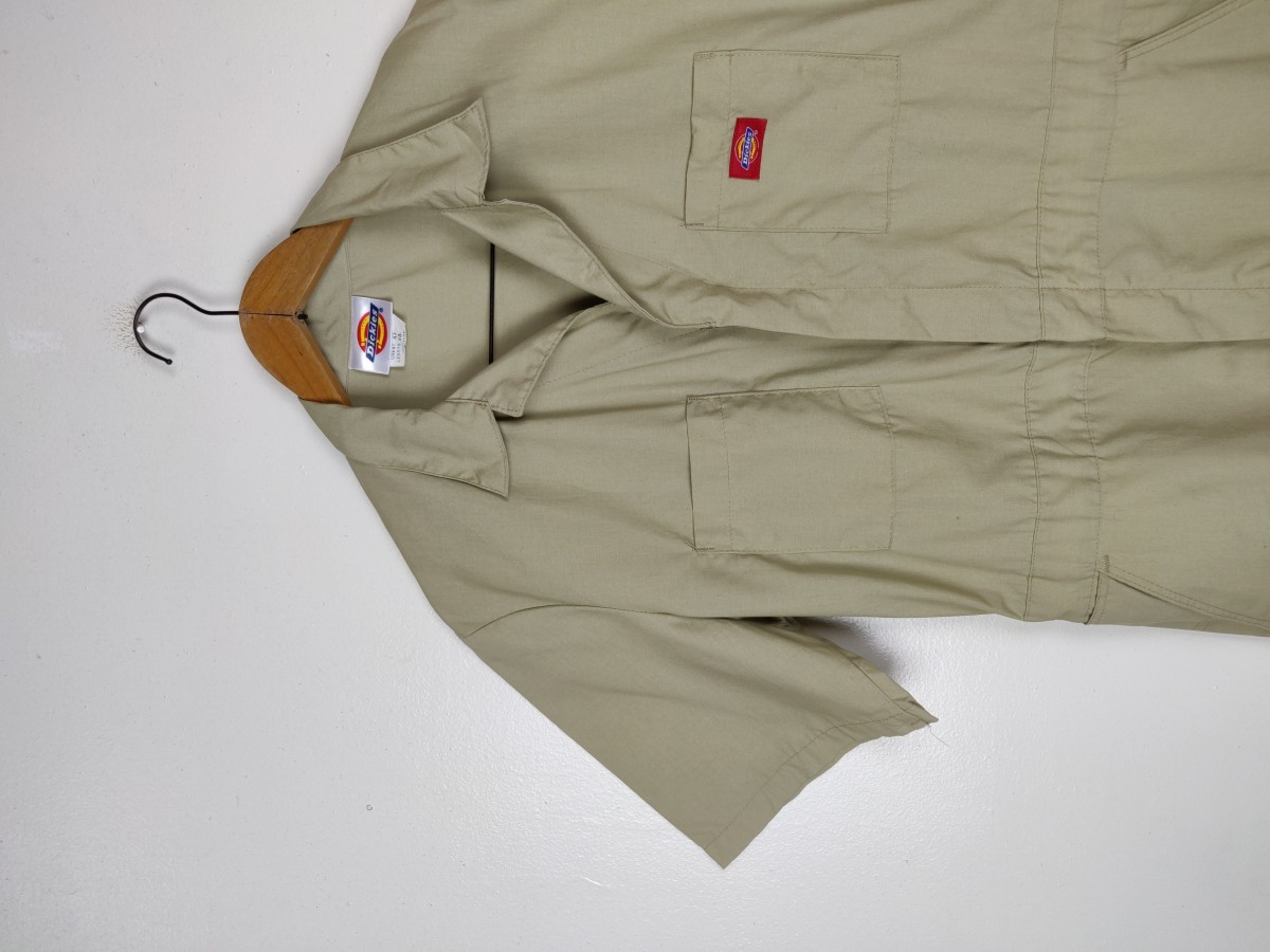 Dickies - Vintage Overall Coveralls Mechanic Jumpsuit - 4