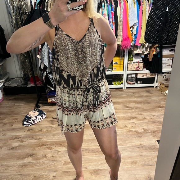 Reverse Brand (AUS) Boho Embellished Romper - 9